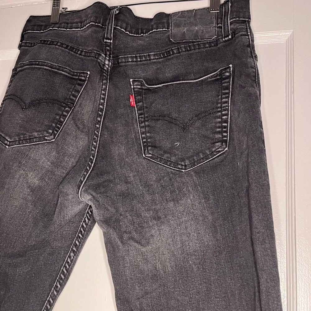 Levi's Men's Slim Straight Black Jeans 34x34